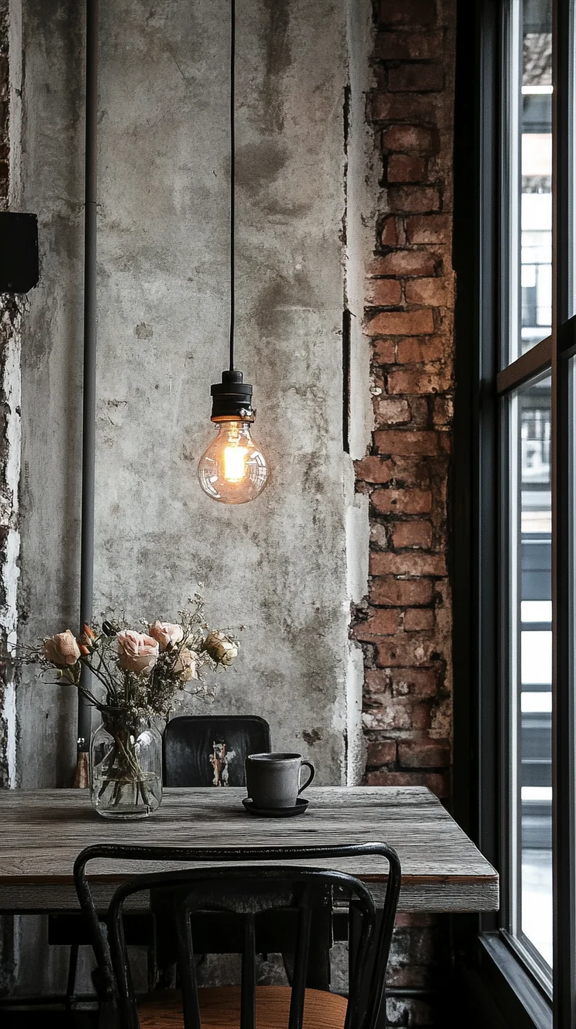 Embrace Industrial Chic: Transform Your Space with Rustic Elegance