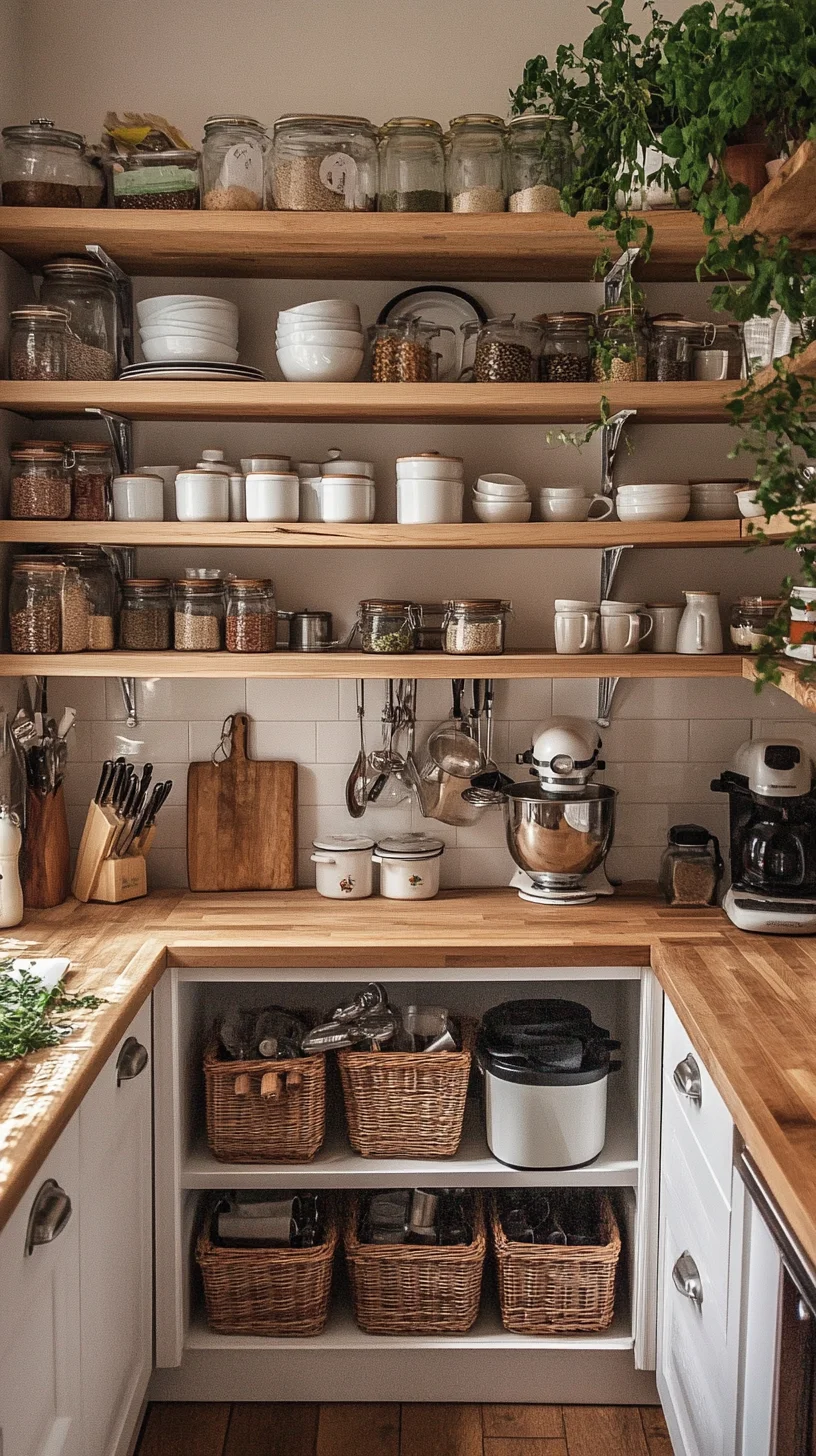 Embrace Minimalism: A Chic and Functional Open Kitchen Design