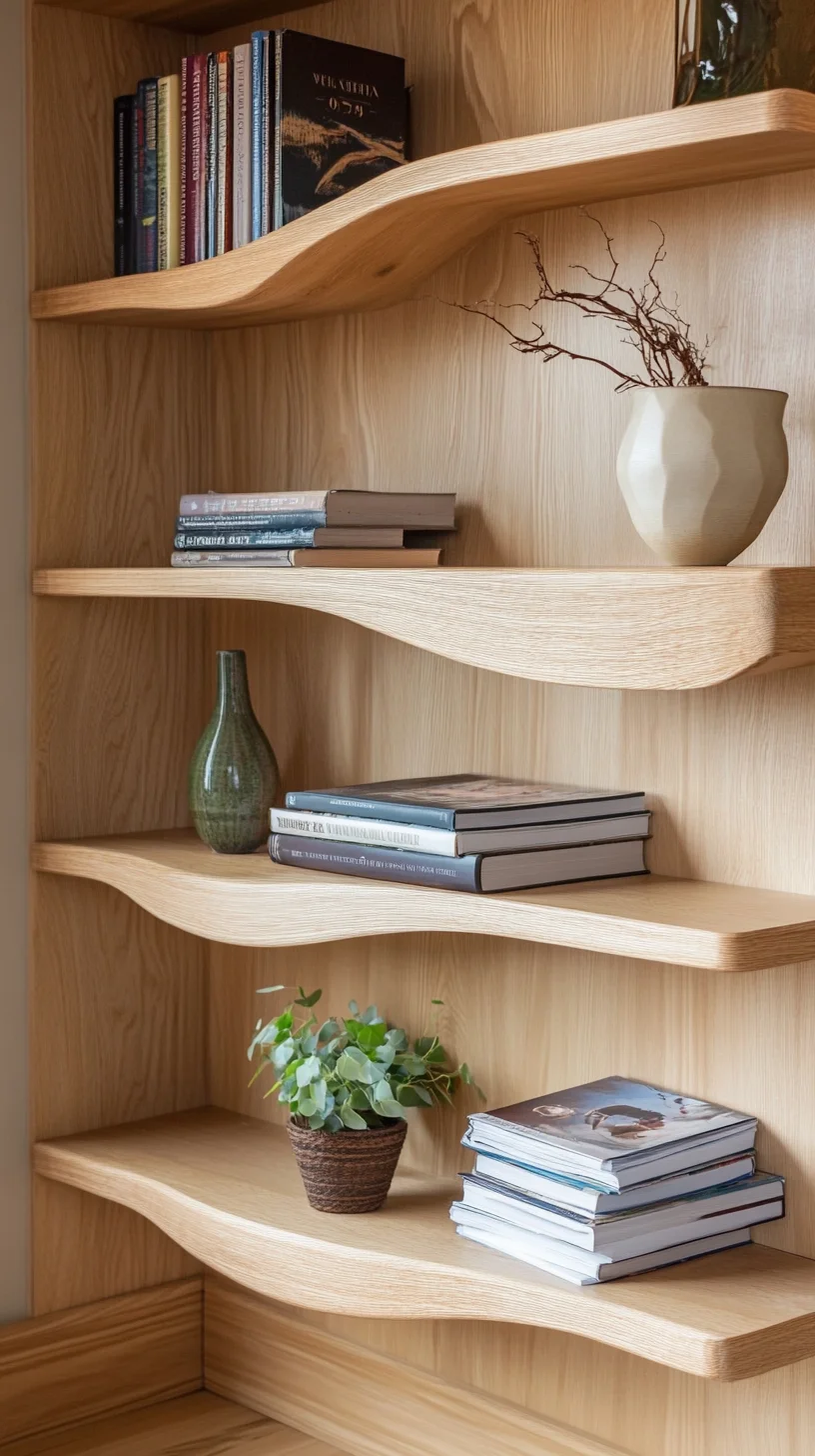 Embrace Minimalism: Elegant Floating Shelves for Modern Interiors