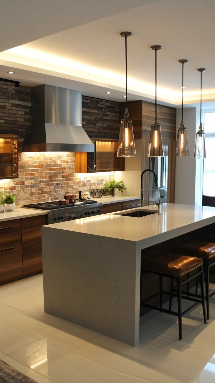 Embrace Modern Elegance with this Chic Kitchen Design