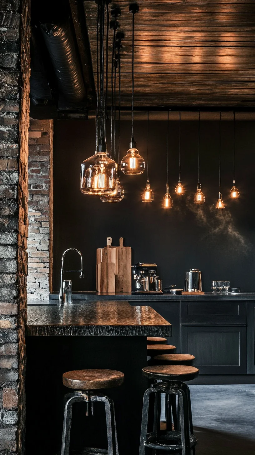 Embrace Modern Industrial Elegance: A Striking Kitchen Transformation