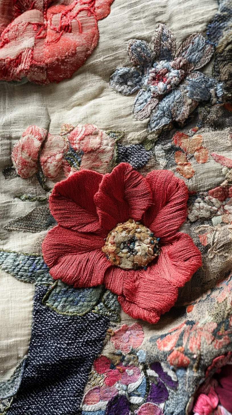 Embrace Nature: Stunning Floral Embroidery for a Vibrant Style Statement