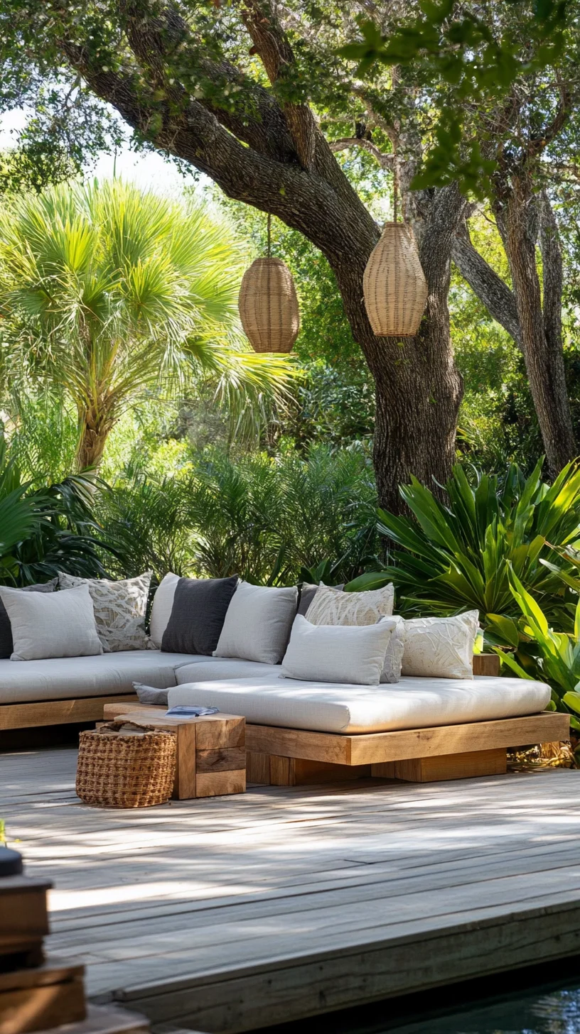 Embrace Nature: Transform Your Outdoor Space with Cozy Boho-Chic Lounge Vibes