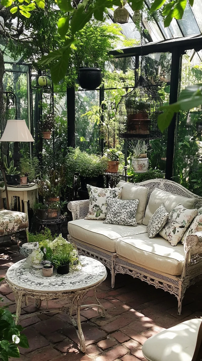 Embrace Nature with a Charming, Vintage-Inspired Indoor Garden Oasis