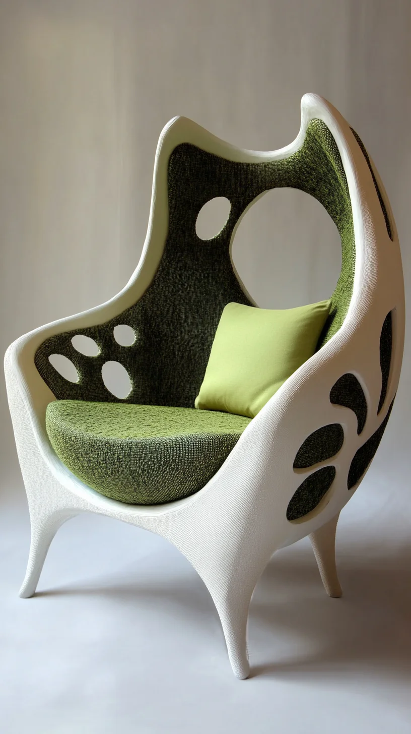 Embrace Nature with the Playful Organic Design of This Eco-Chic Armchair