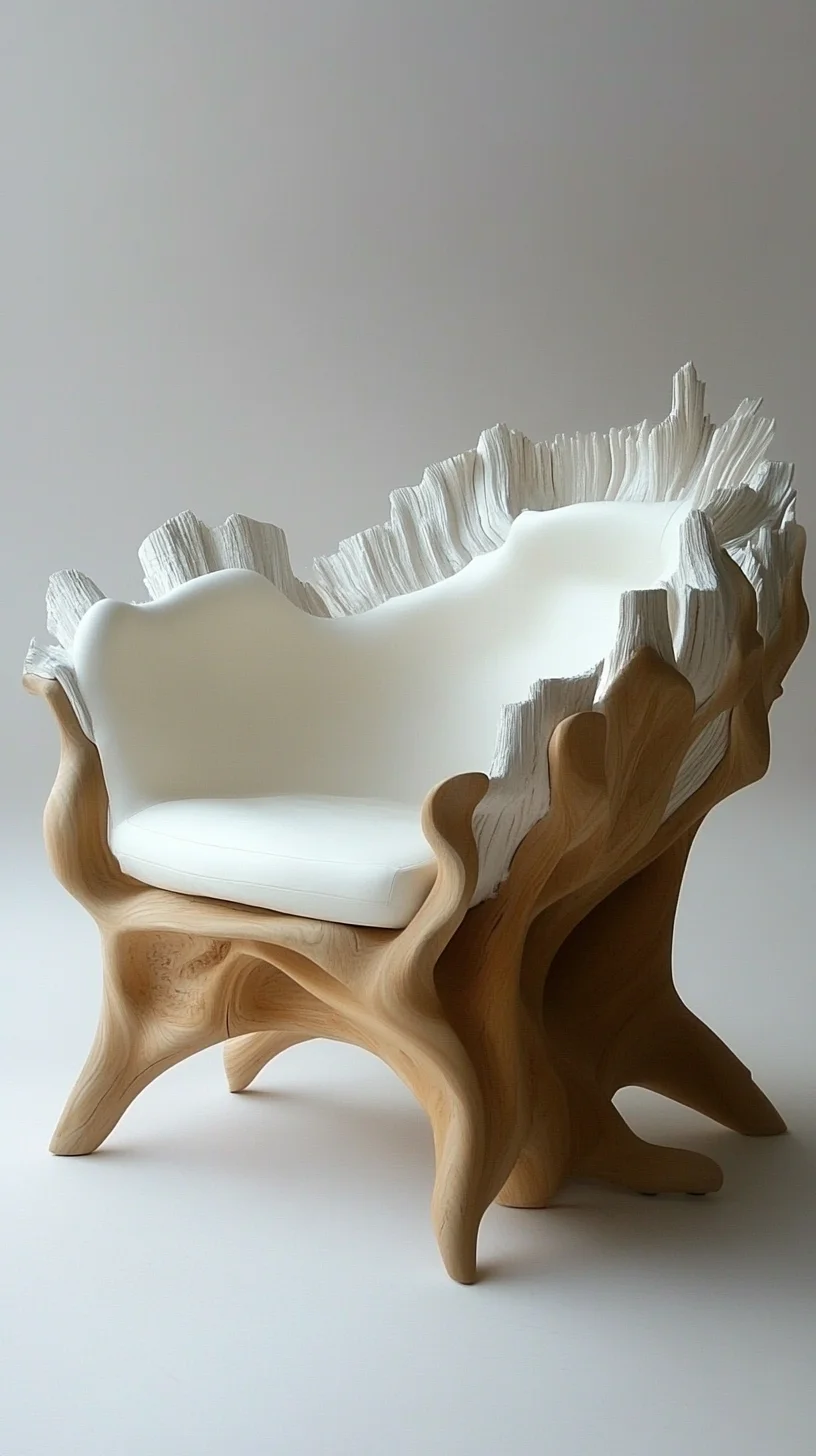 Embrace Nature's Elegance: The Organic Flow of Sculptural Furniture Design