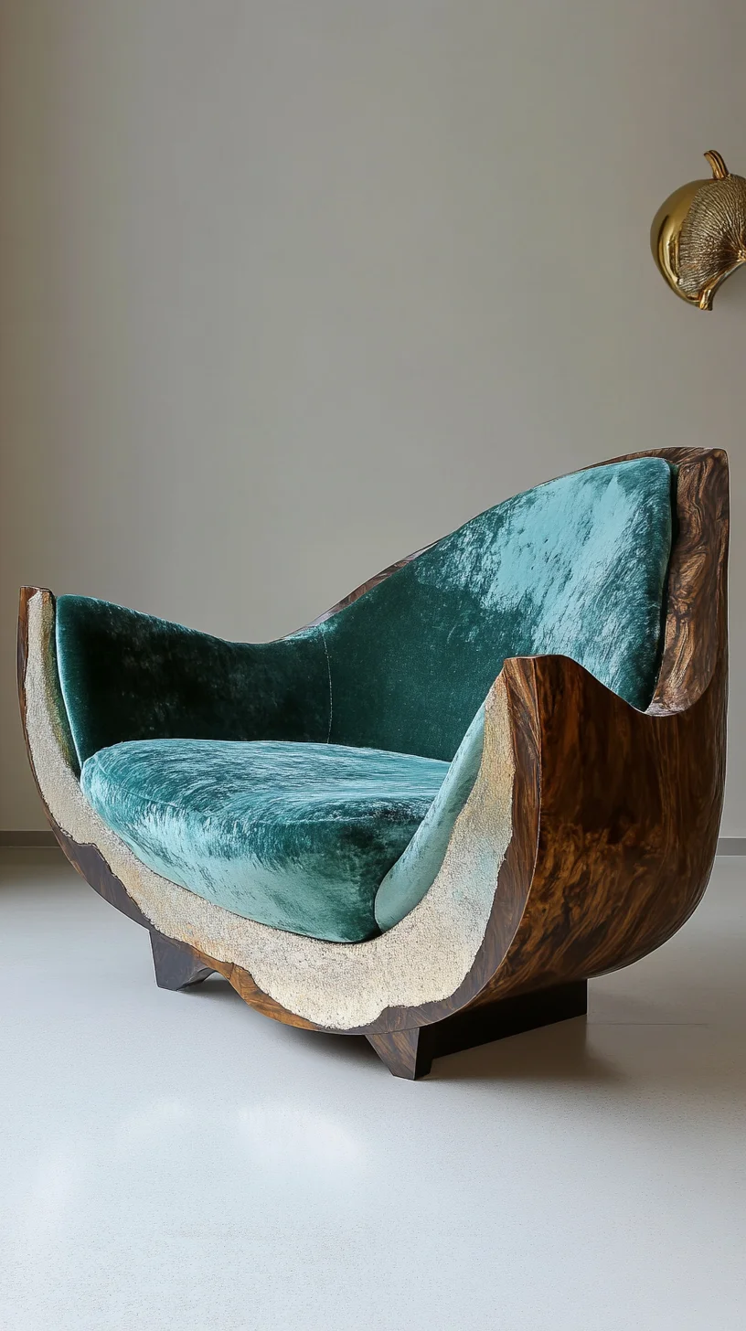 Embrace Nature’s Elegance: The Tree-Inspired Sofa Design