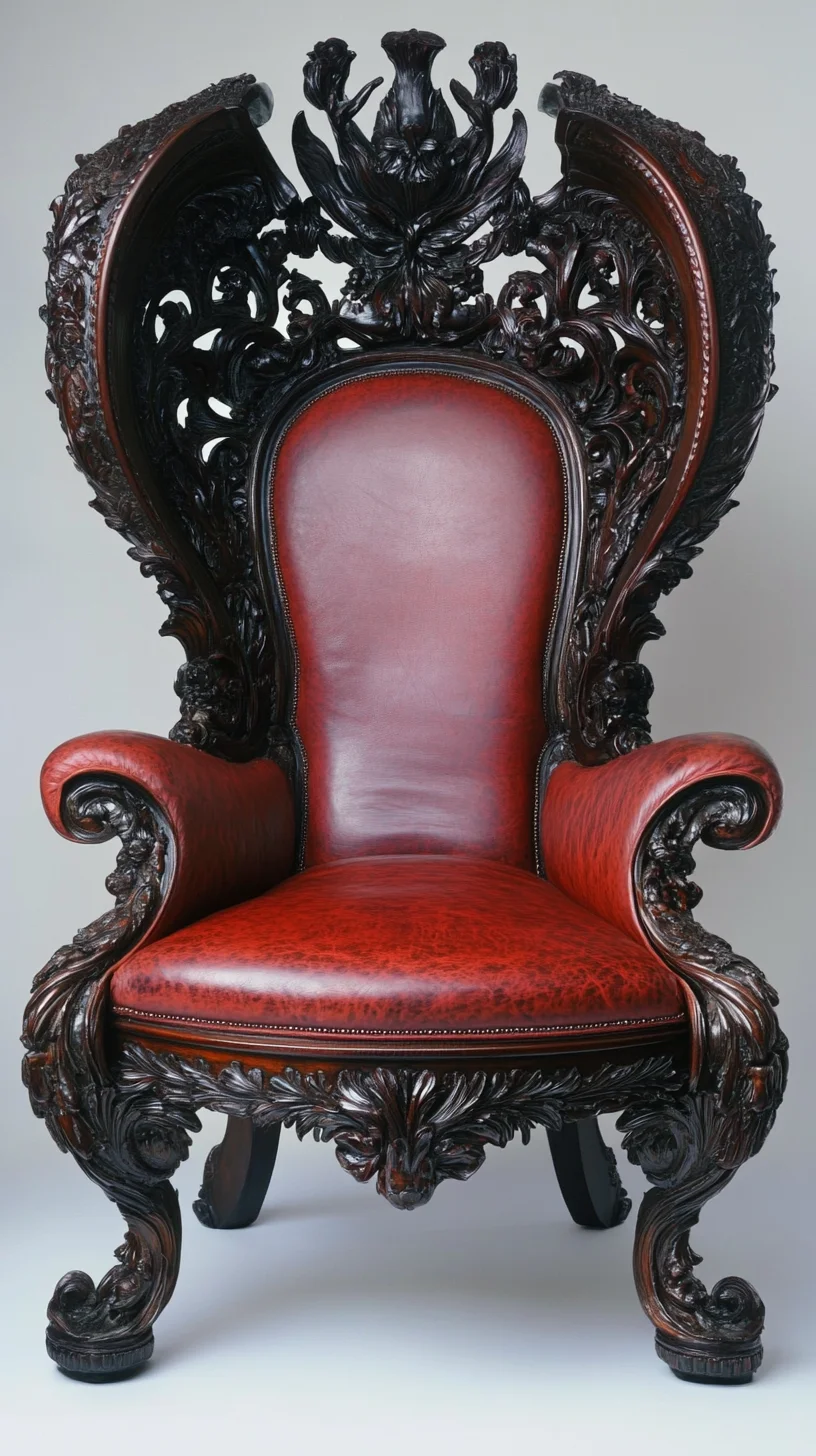 Embrace Regal Elegance: The Ultimate Statement Chair for Your Space