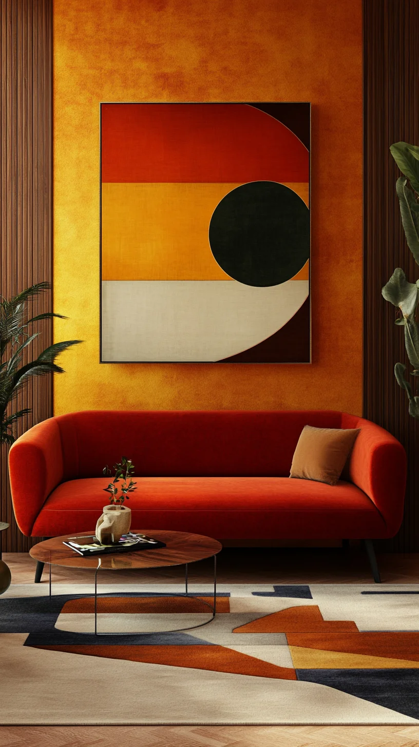 Embrace Retro Vibes: A Mid-Century Modern Living Room Transformation