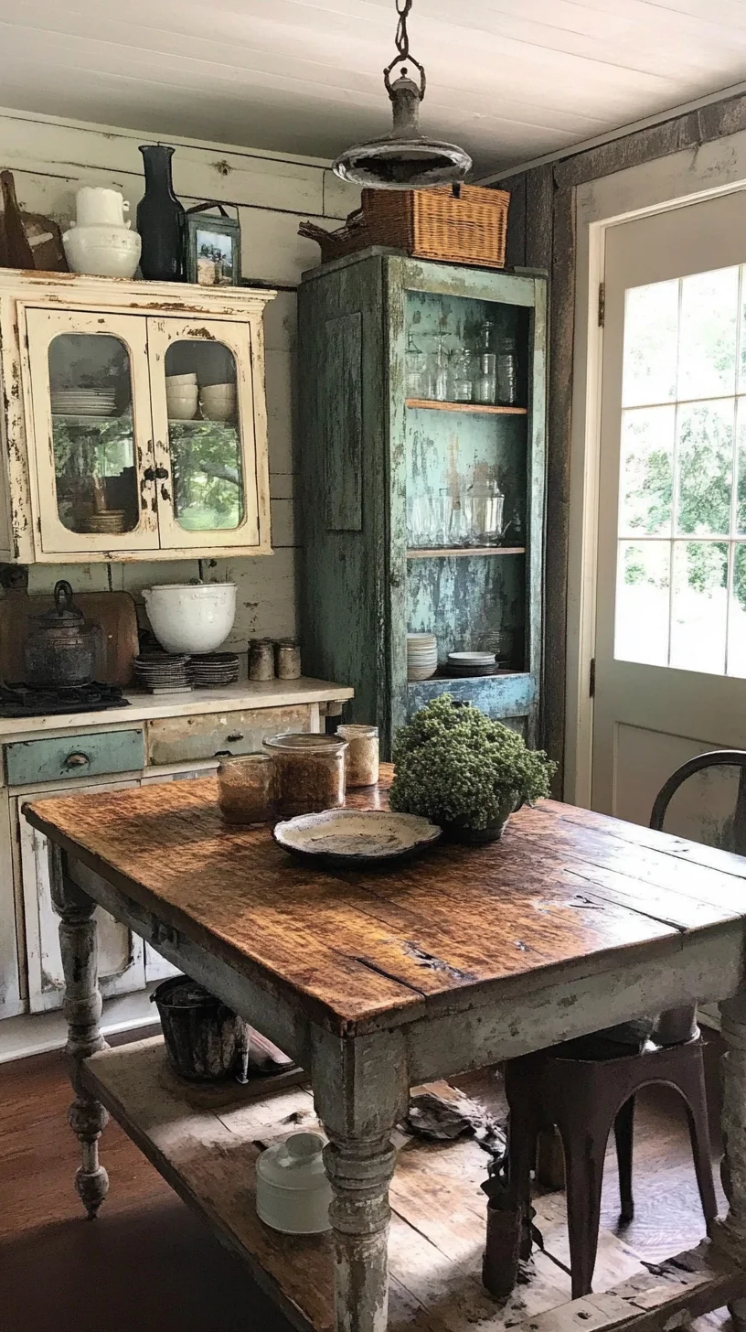 Embrace Rustic Charm: A Vintage Farmhouse Kitchen Style