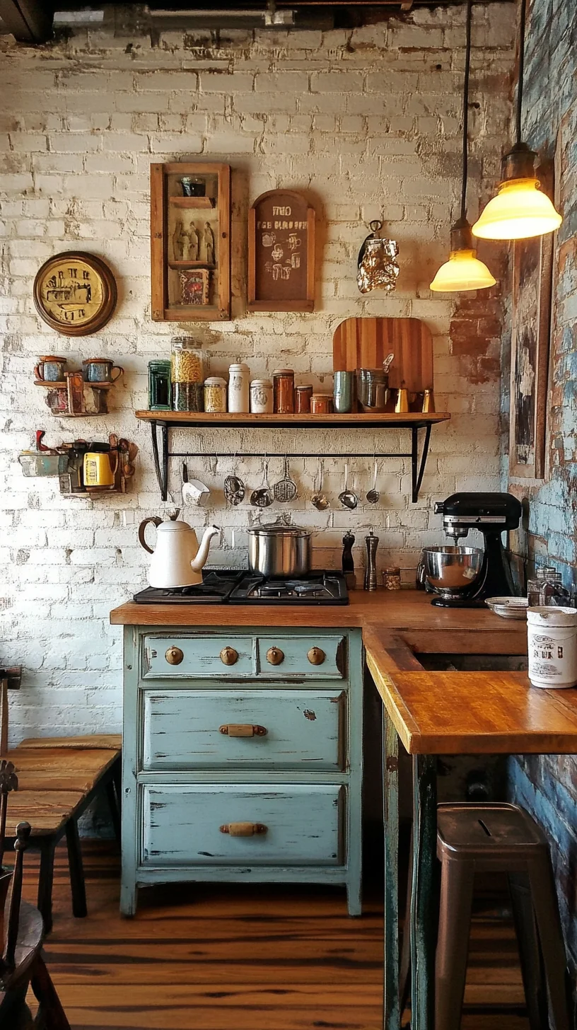 Embrace Rustic Charm: The Allure of Vintage Kitchen Decor