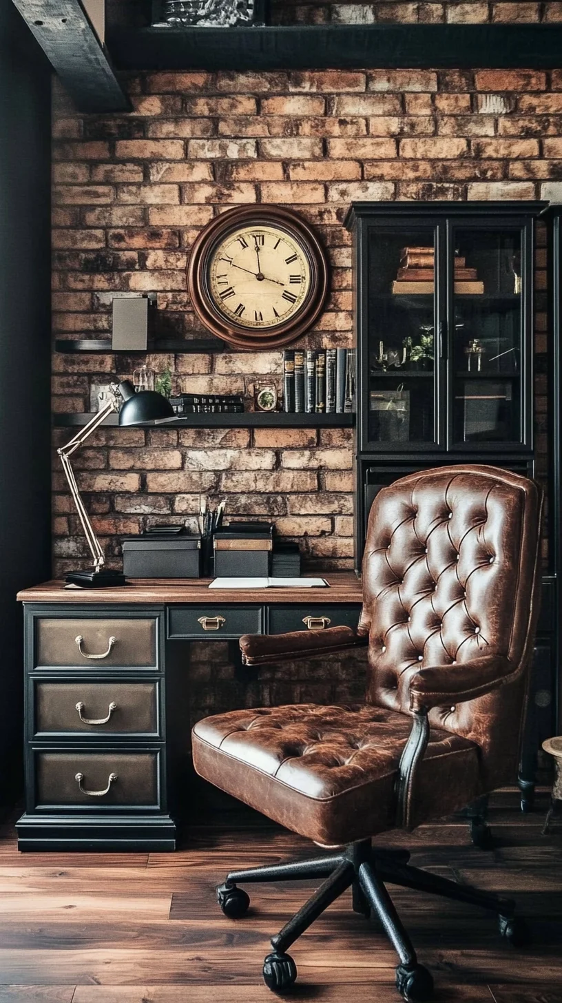 Embrace Rustic Elegance: Transform Your Workspace with Timeless Charm