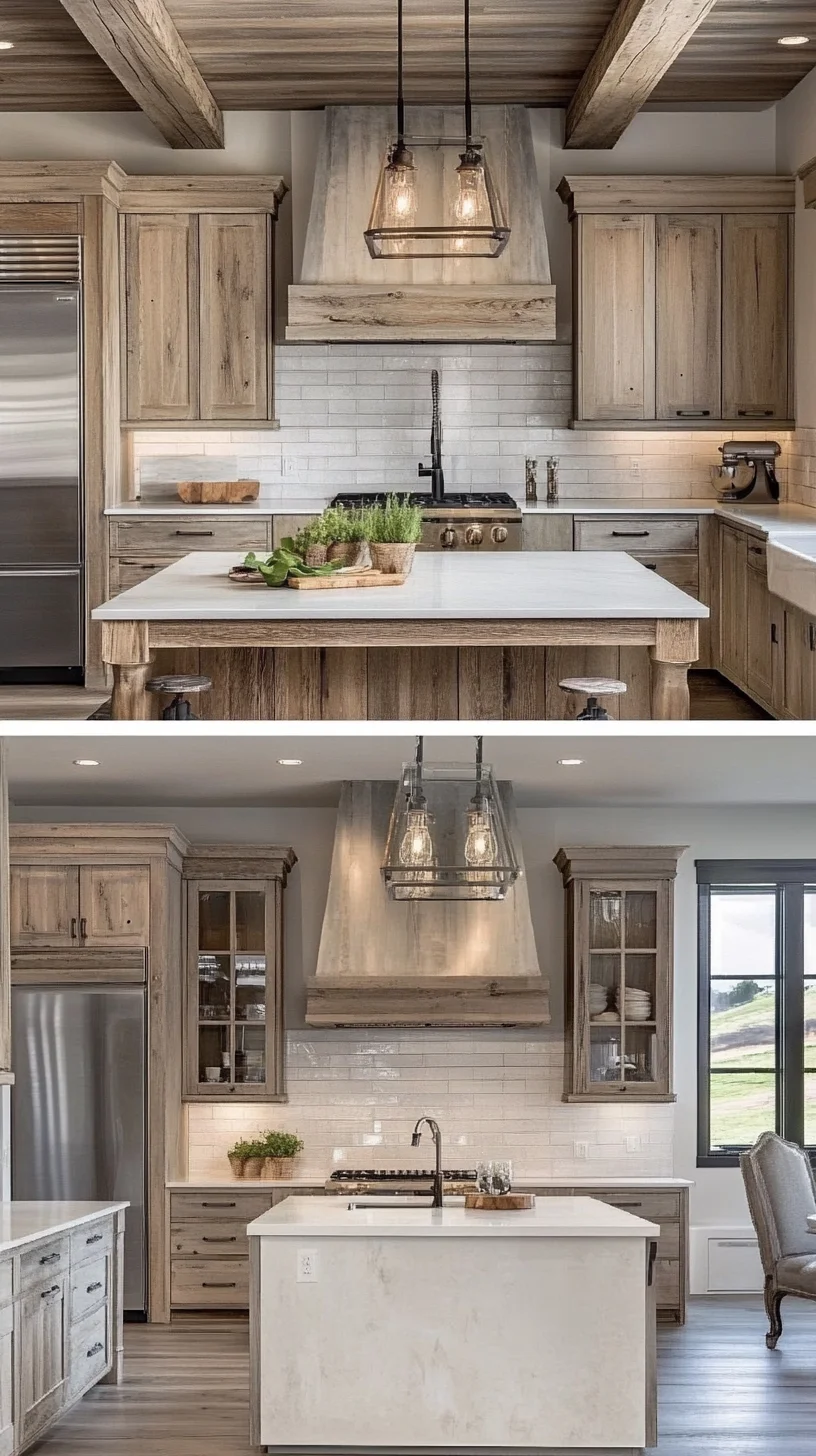 Embrace Rustic Elegance with Timeless Farmhouse Kitchen Design