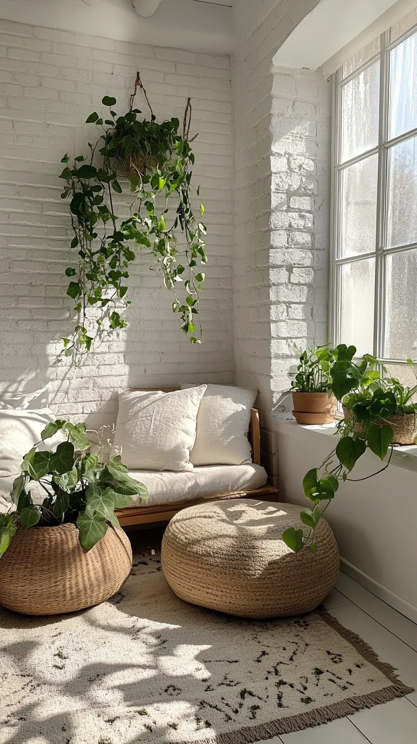 Embrace Serenity with Cozy Indoor Plant Decor for a Tranquil Space