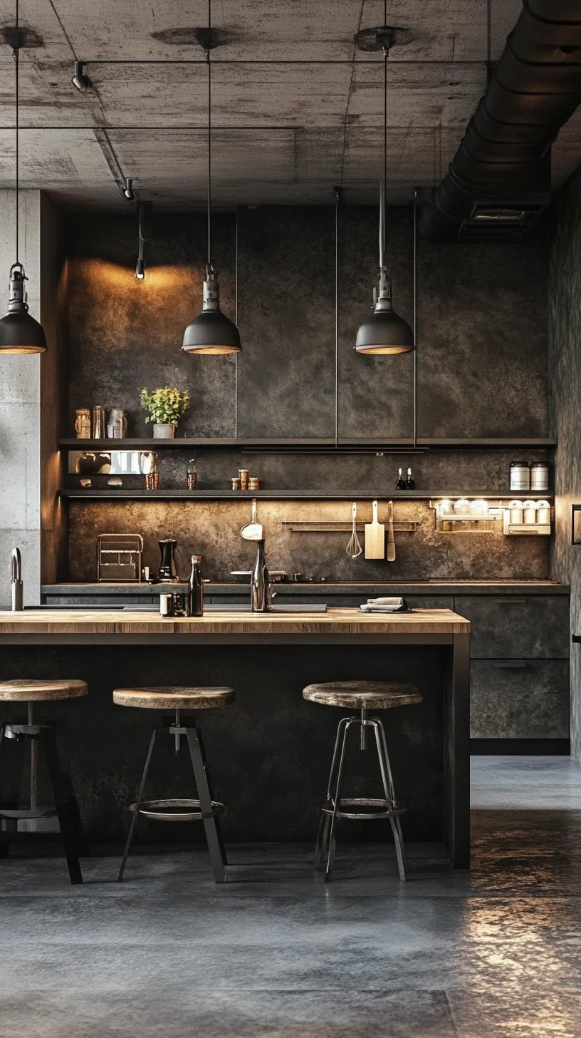 Embrace the Urban Chic: Stunning Industrial Kitchen Design Inspirations