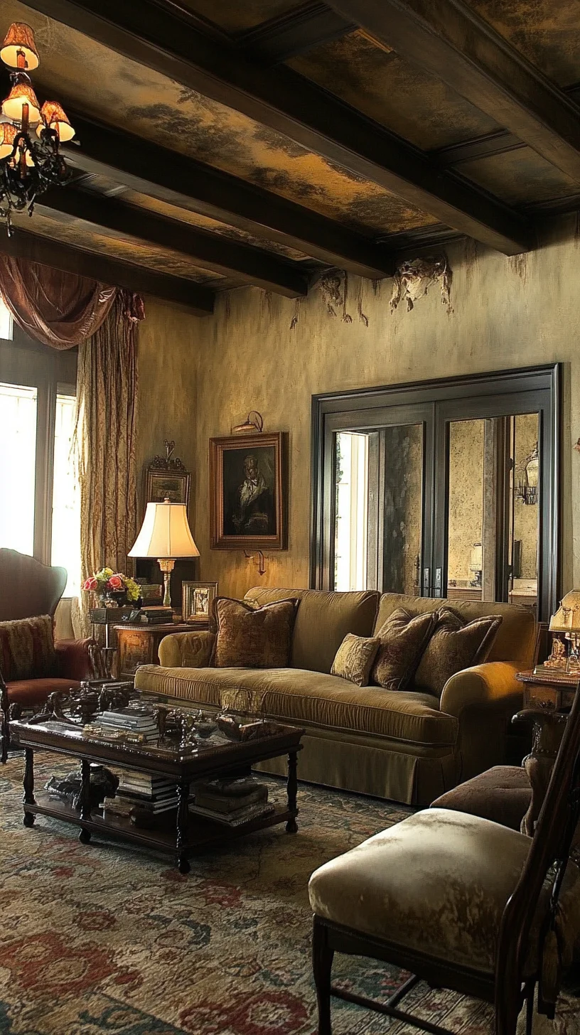 Embrace Timeless Elegance with a Vintage-Inspired Living Room Retreat