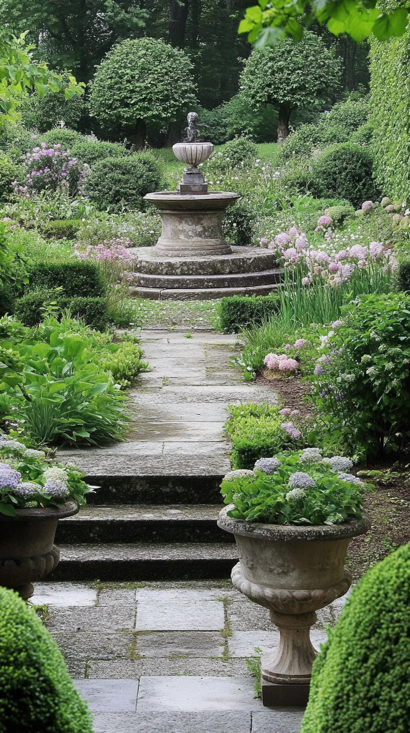 Embrace Tranquility: Blossom-Laden Pathways for Serene Garden Escapes