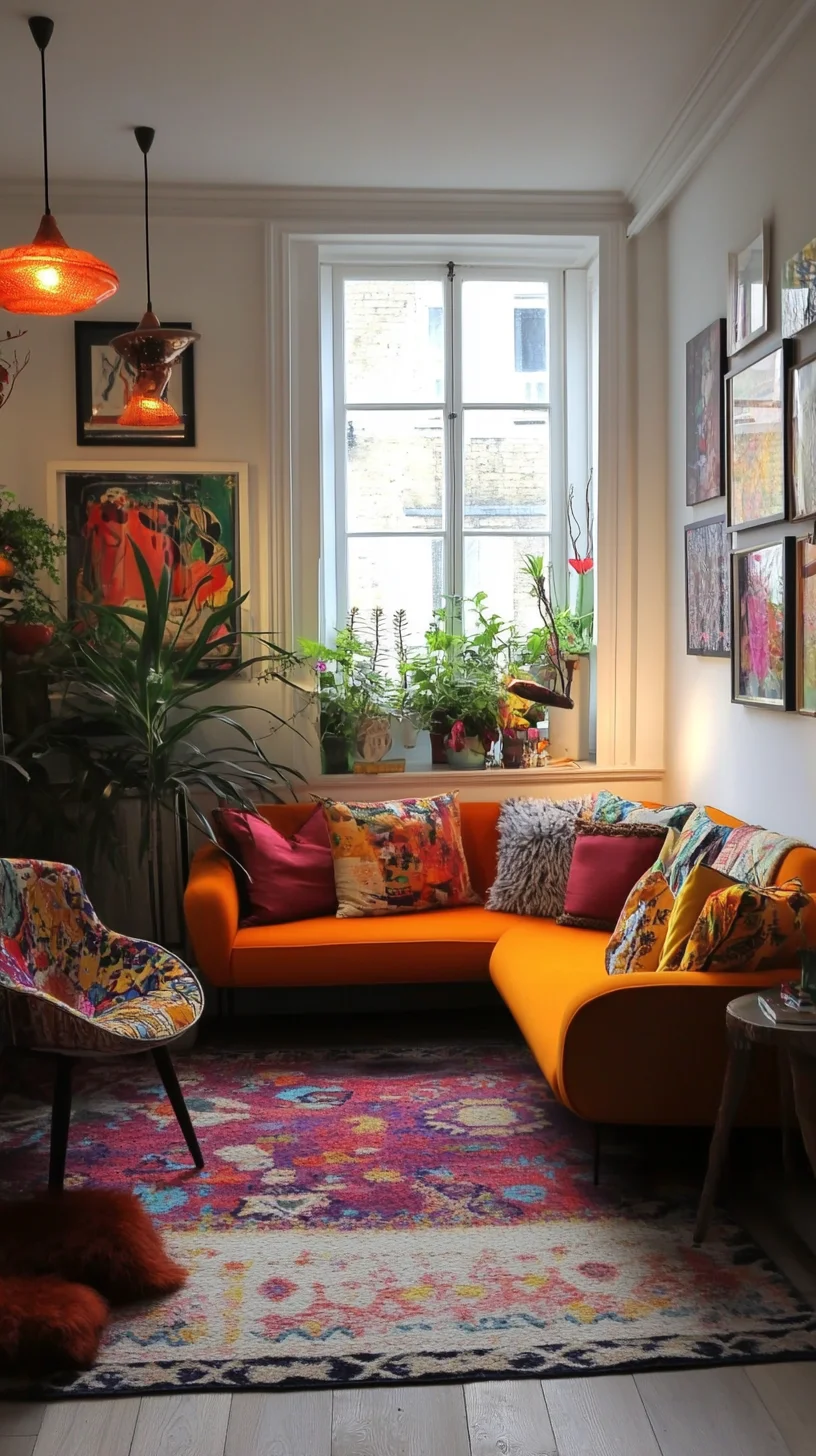 Embrace Vibrant Bohemian Flair in Your Living Space