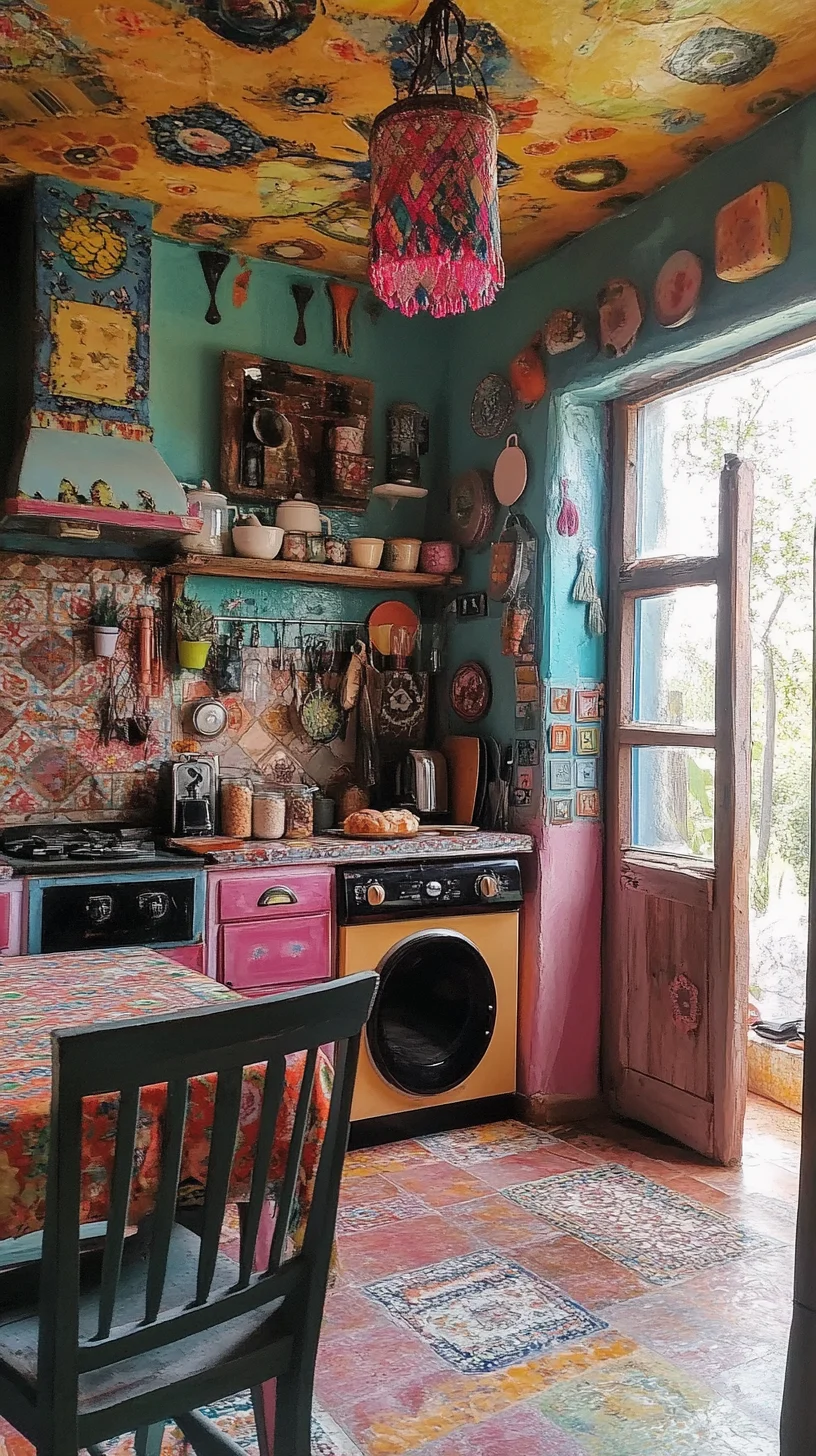 Embrace Vibrant Eclecticism: The Boho Chic Kitchen Revolution