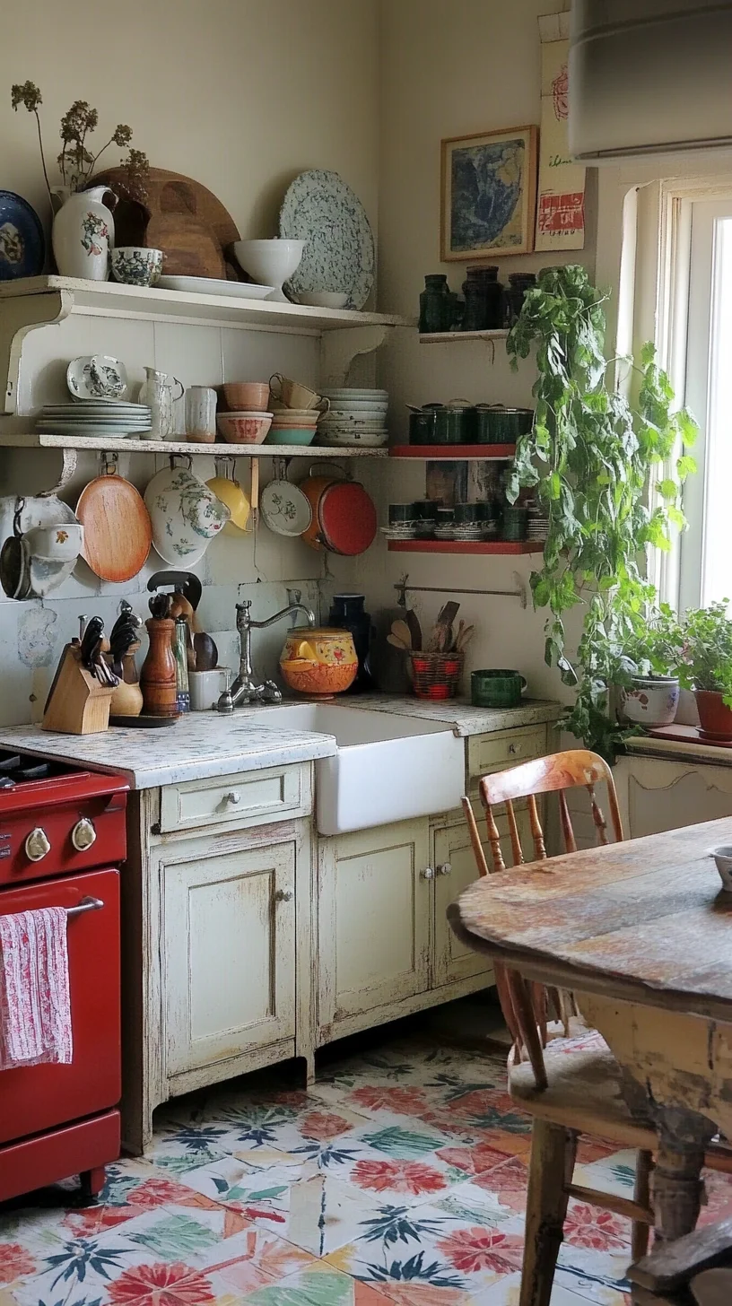 Embrace Vintage Charm: A Cozy Cottage Kitchen That Tells a Story