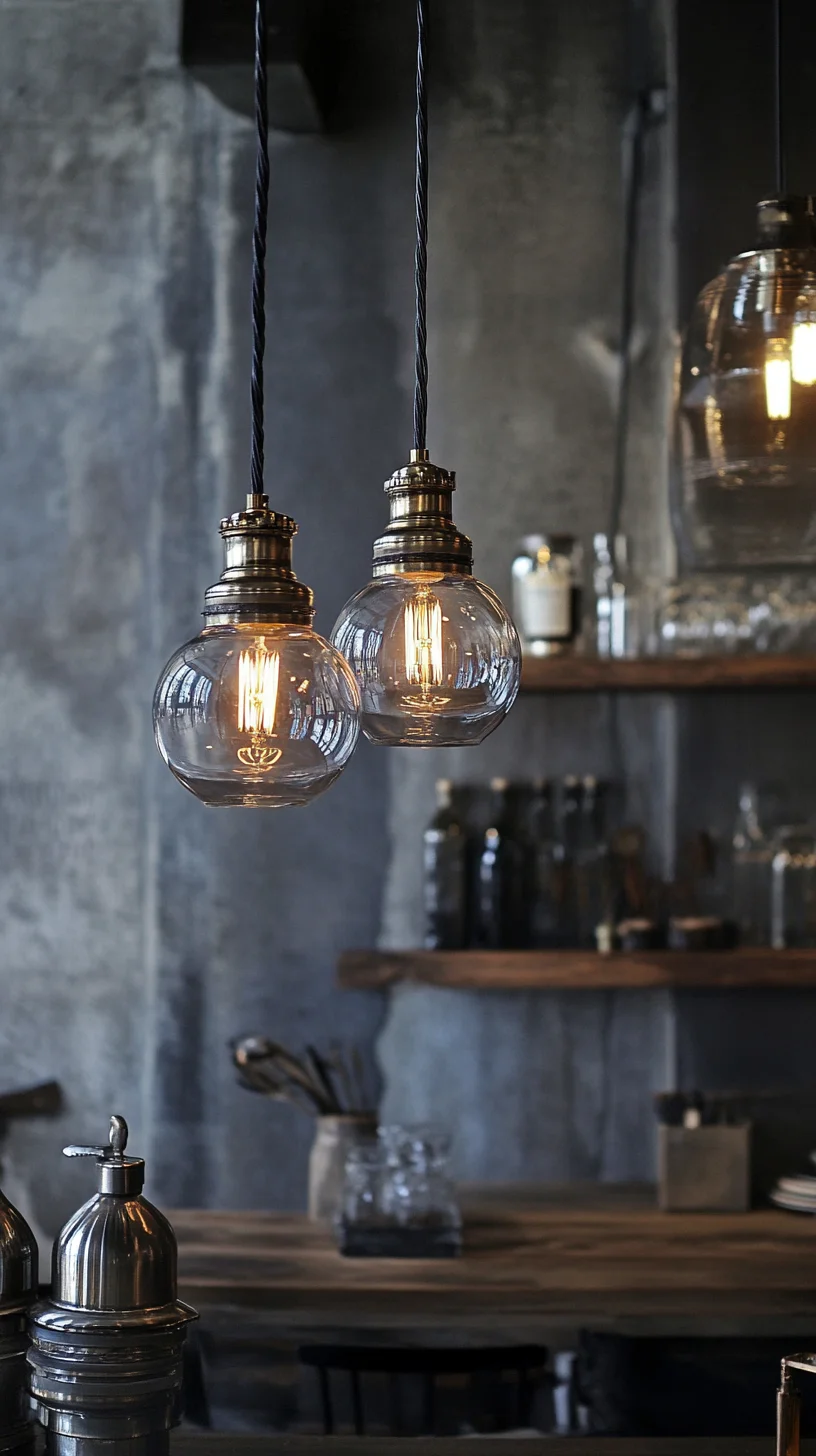 Illuminate Your Space: Vintage Glass Pendant Lighting for a Cozy Ambiance