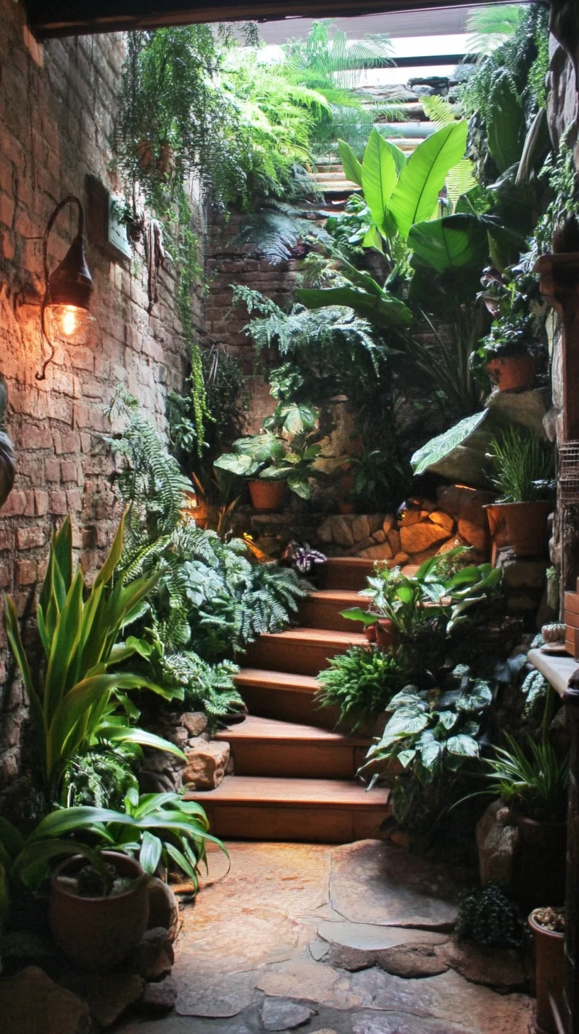 Lush Indoor Jungle: Embrace Nature with Stunning Greenery Decor