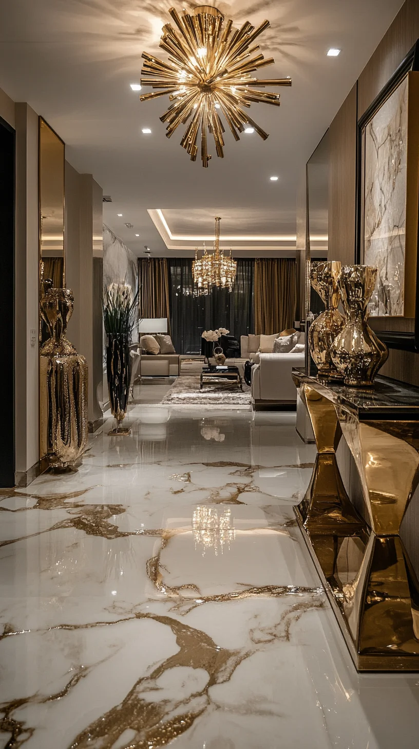 Luxe Gold Accents: Elevate Your Space with Glamorous Design Elements