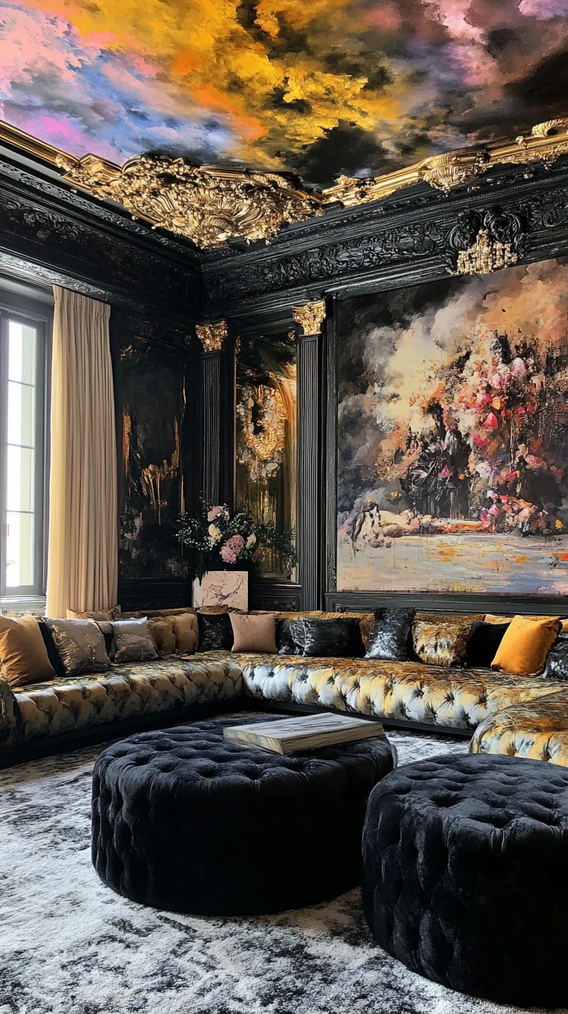 Luxurious Baroque Elegance: A Stunning Fusion of Art and Comfort