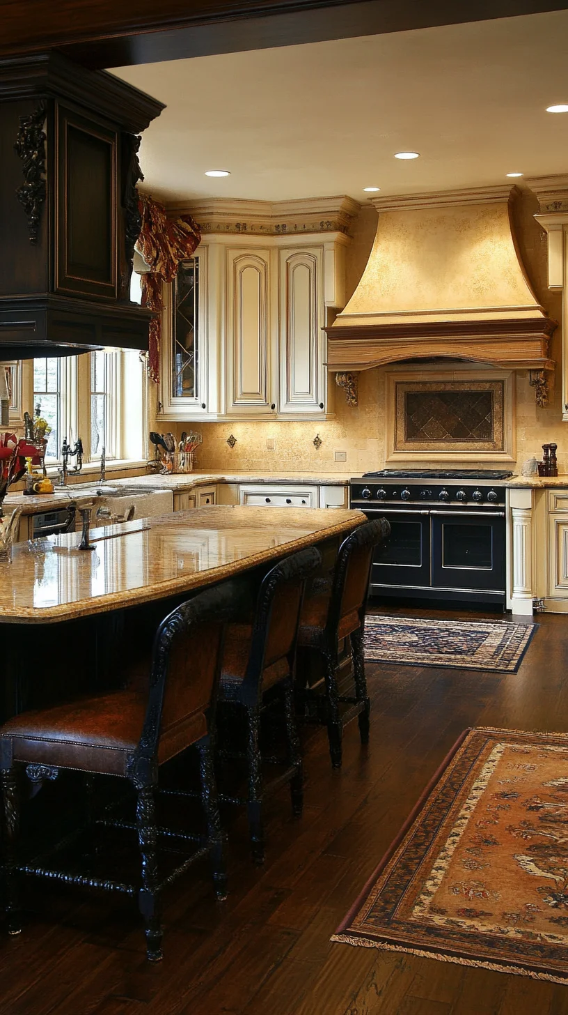 Luxurious Classic Kitchen: Where Timeless Elegance Meets Modern Functionality