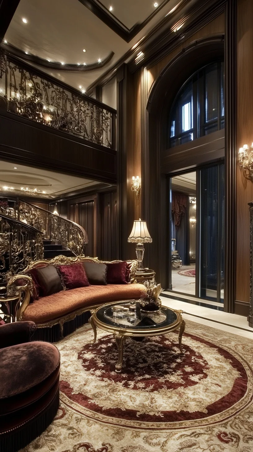 Luxurious Elegance: Embrace Classic Grandeur in Your Living Space