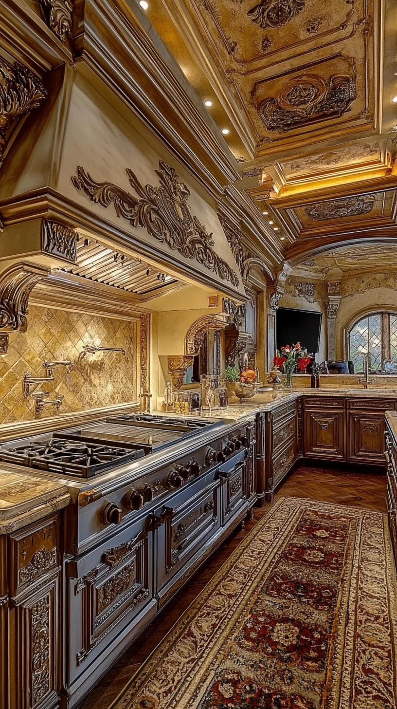 Luxurious Elegance: Transform Your Kitchen with Timeless Opulence