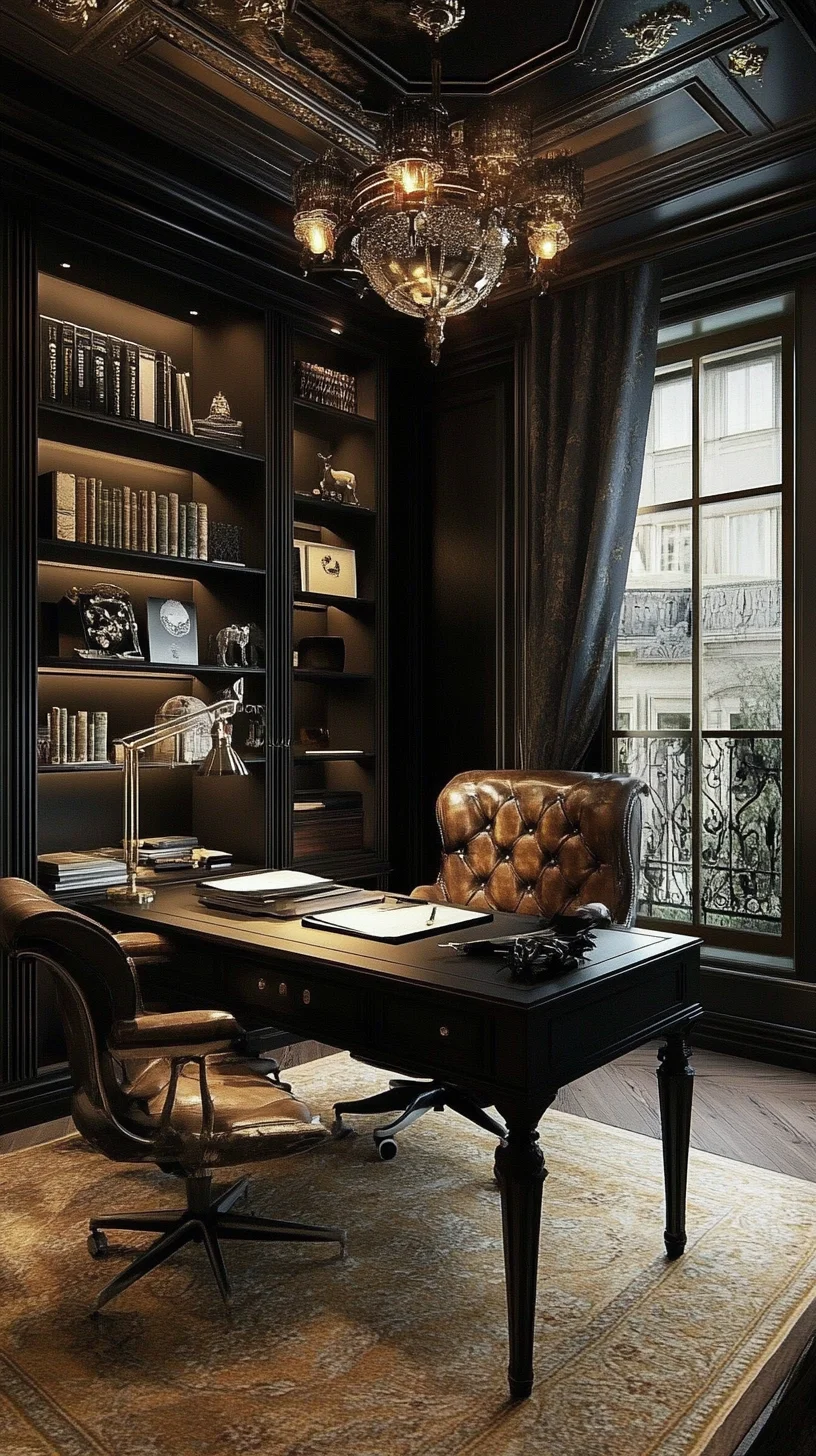 Luxurious Elegance: Transform Your Workspace with Opulent Decor Ideas