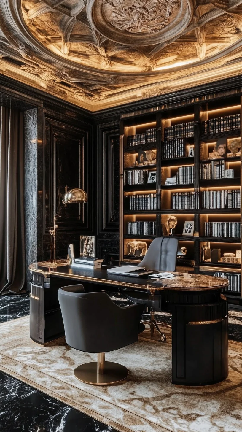 Luxurious Home Office Elegance: Elevate Your Workspace Style