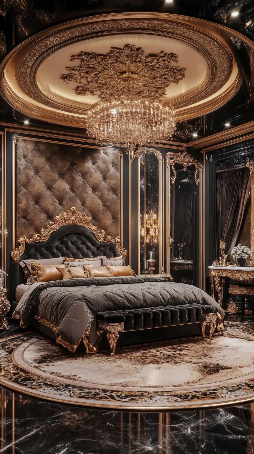 Luxurious Opulence: Embrace Glamour with a Baroque-Inspired Bedroom Makeover