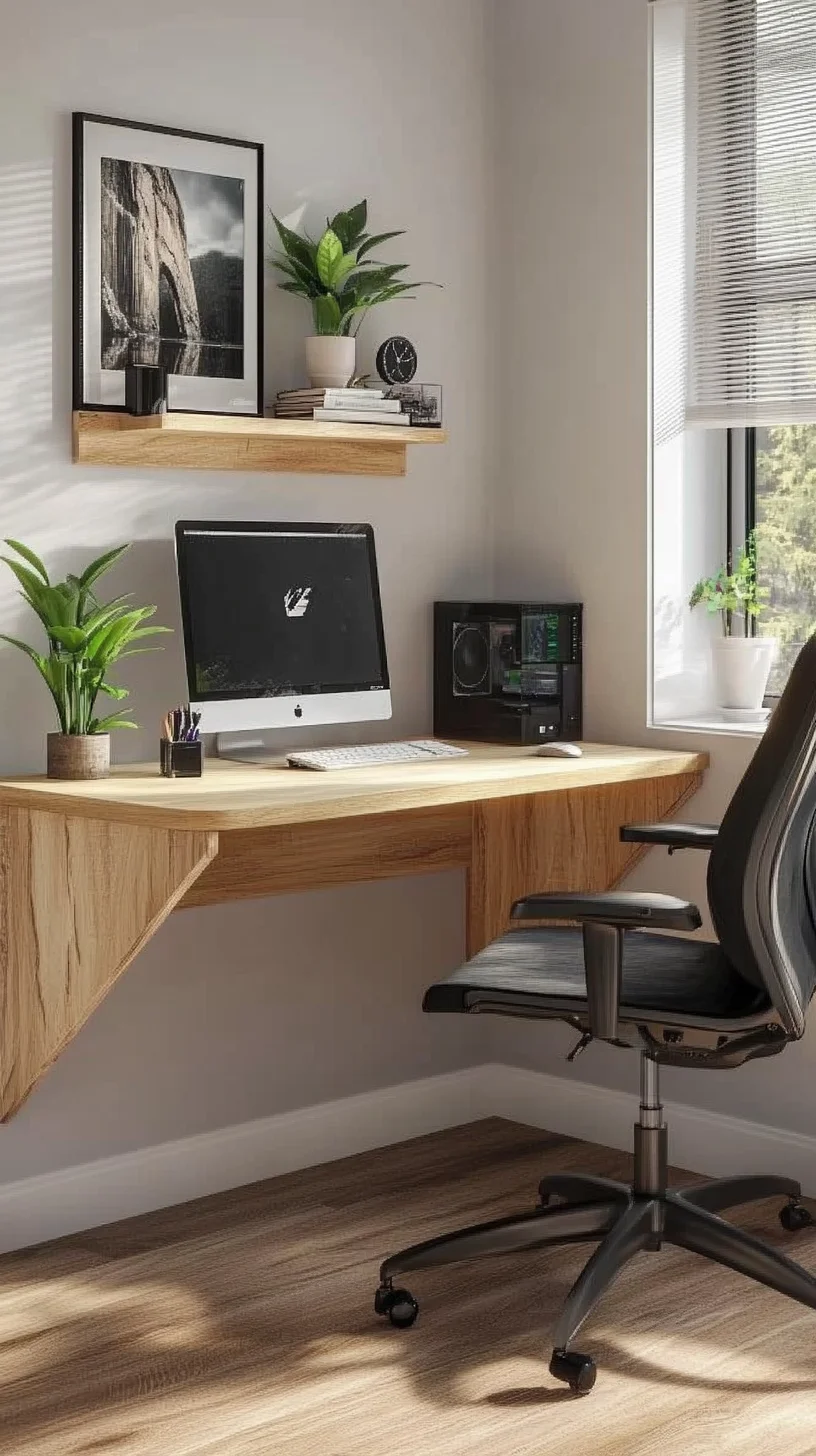 Minimalist Home Office: Elevate Productivity with Sleek Design