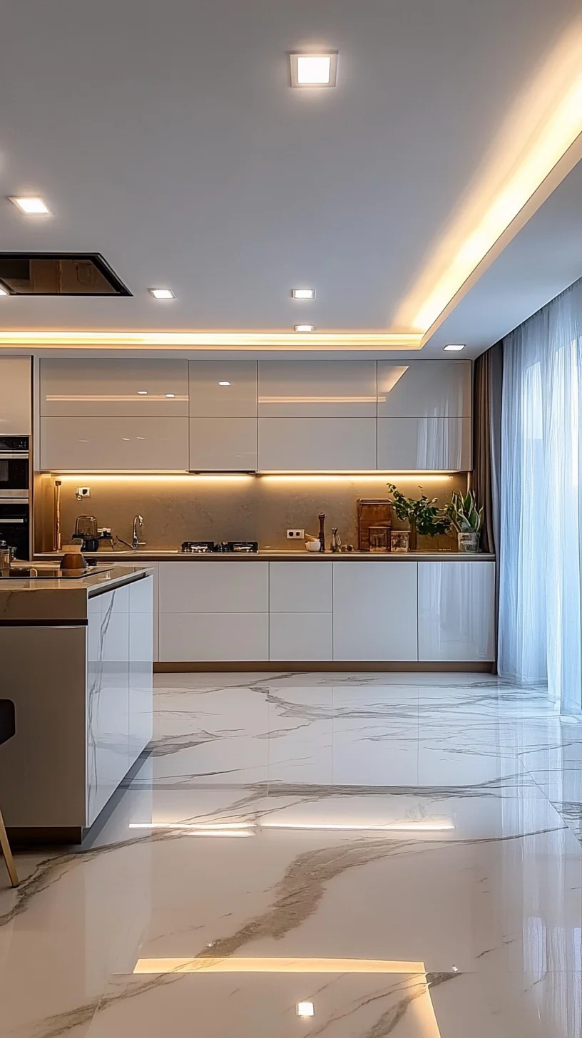 Modern Elegance: Transform Your Kitchen with Sleek Lines and Stylish Finishes