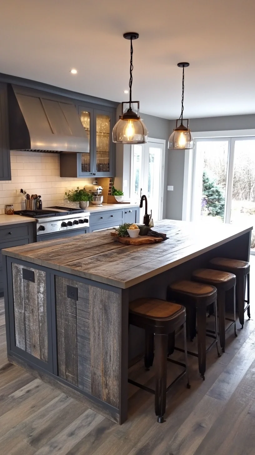 Rustic Charm Meets Modern Elegance in This Stunning Kitchen Design