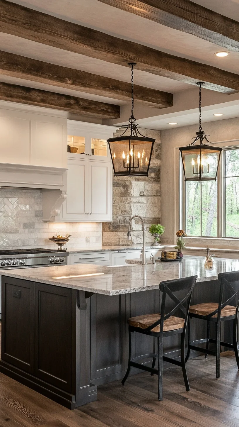 Rustic Elegance: Embrace Farmhouse Charm with Modern Touches in Your Kitchen Design