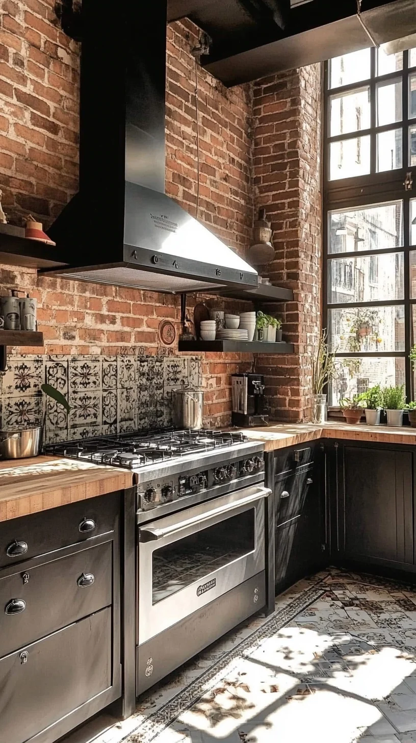 Rustic Elegance: Embracing Industrial Charm in Your Kitchen Design