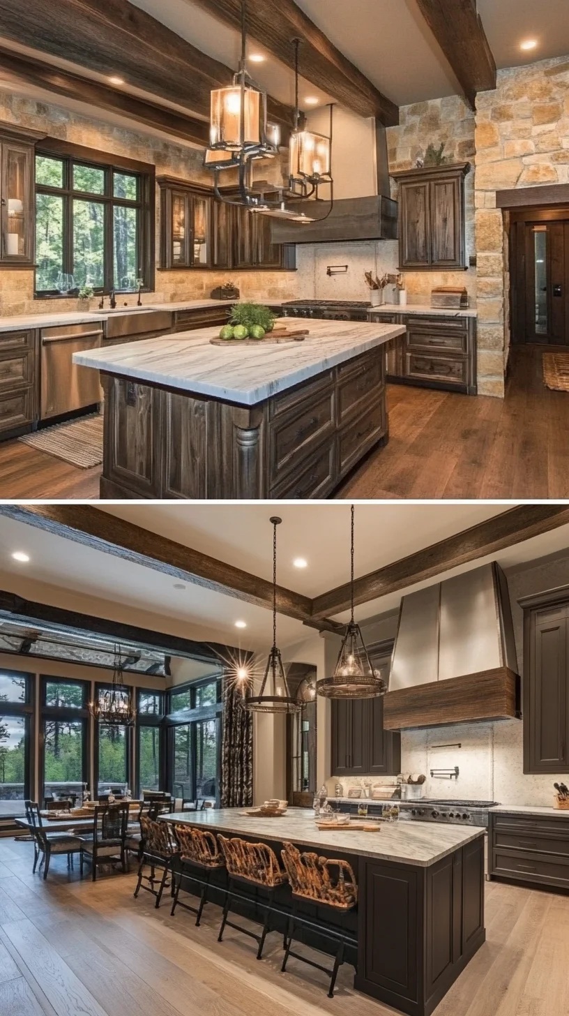 Rustic Elegance: Transform Your Kitchen with Timeless Charm and Modern Functionality