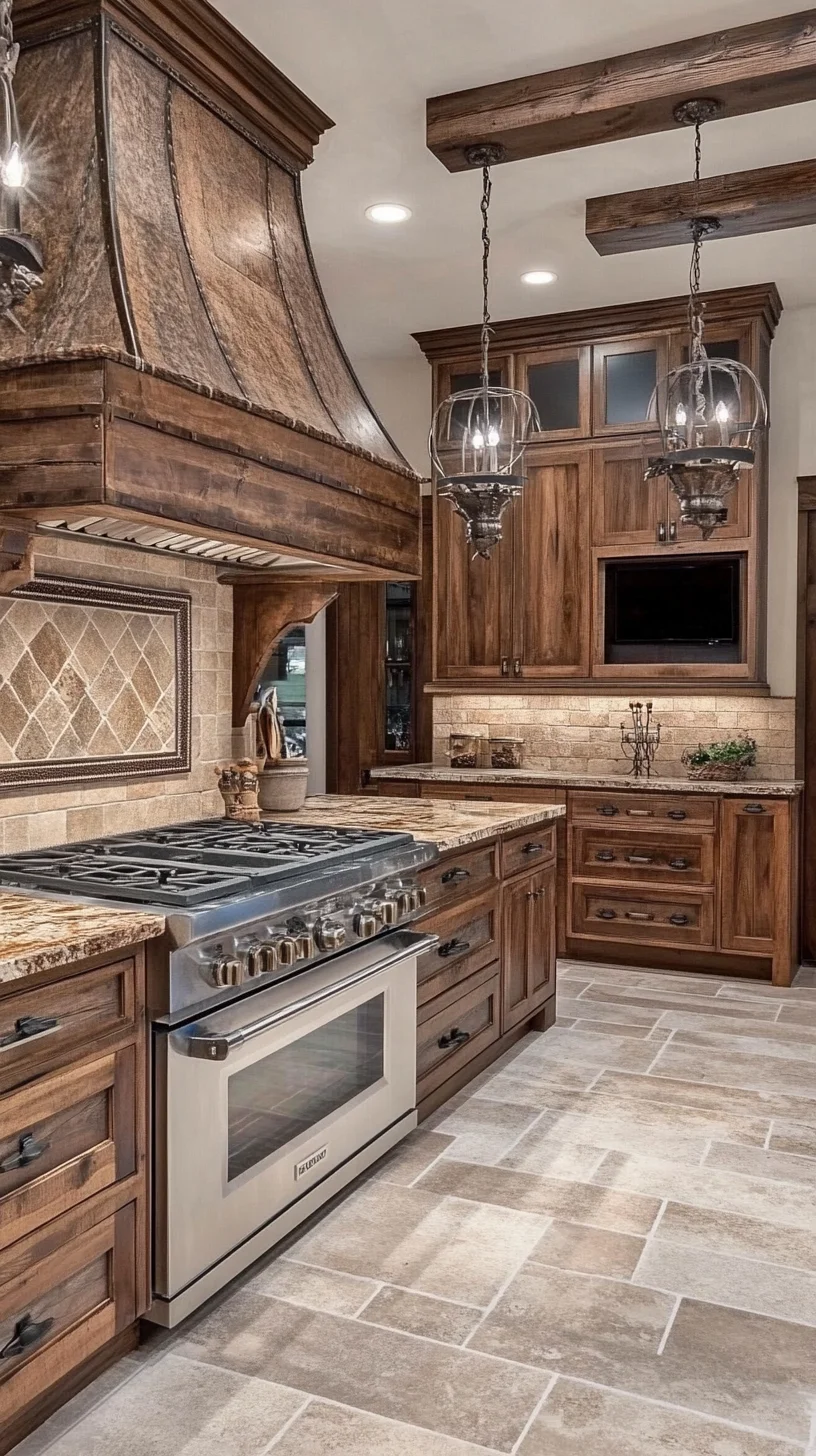 Rustic Elegance: Transform Your Kitchen with Timeless Charm and Warmth