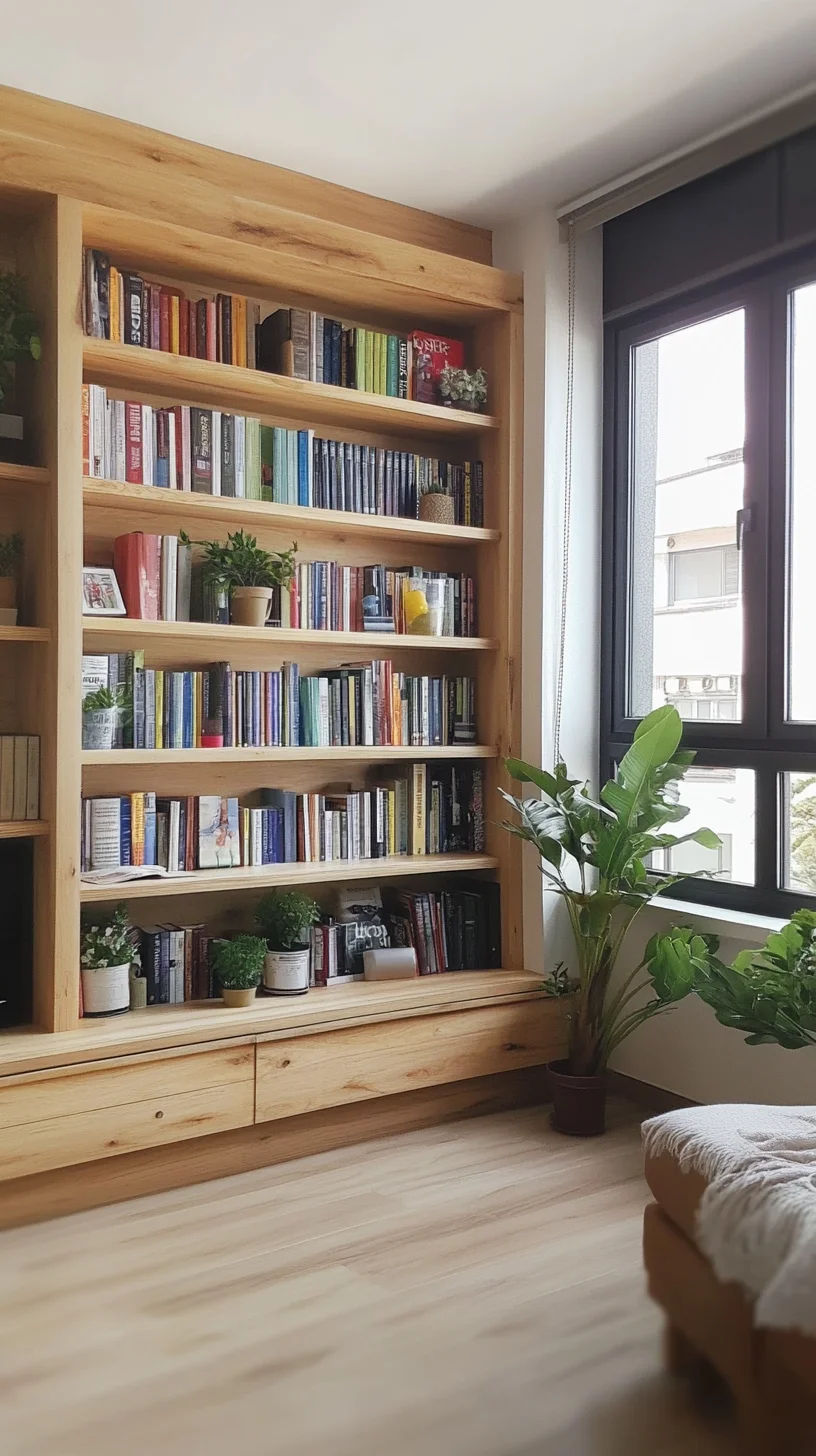 Stylish Shelfie: Elevate Your Space with a Chic Minimalist Bookshelf