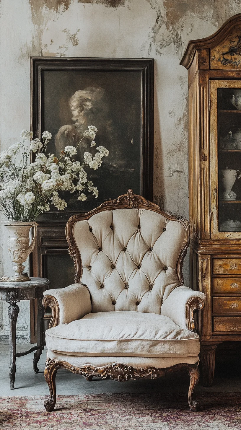 Timeless Elegance: Embrace Vintage Charm with a Classic Boudoir Chair