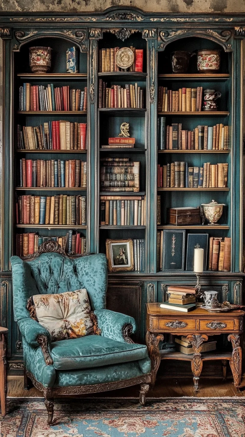 Timeless Elegance: The Vintage-Inspired Reading Nook