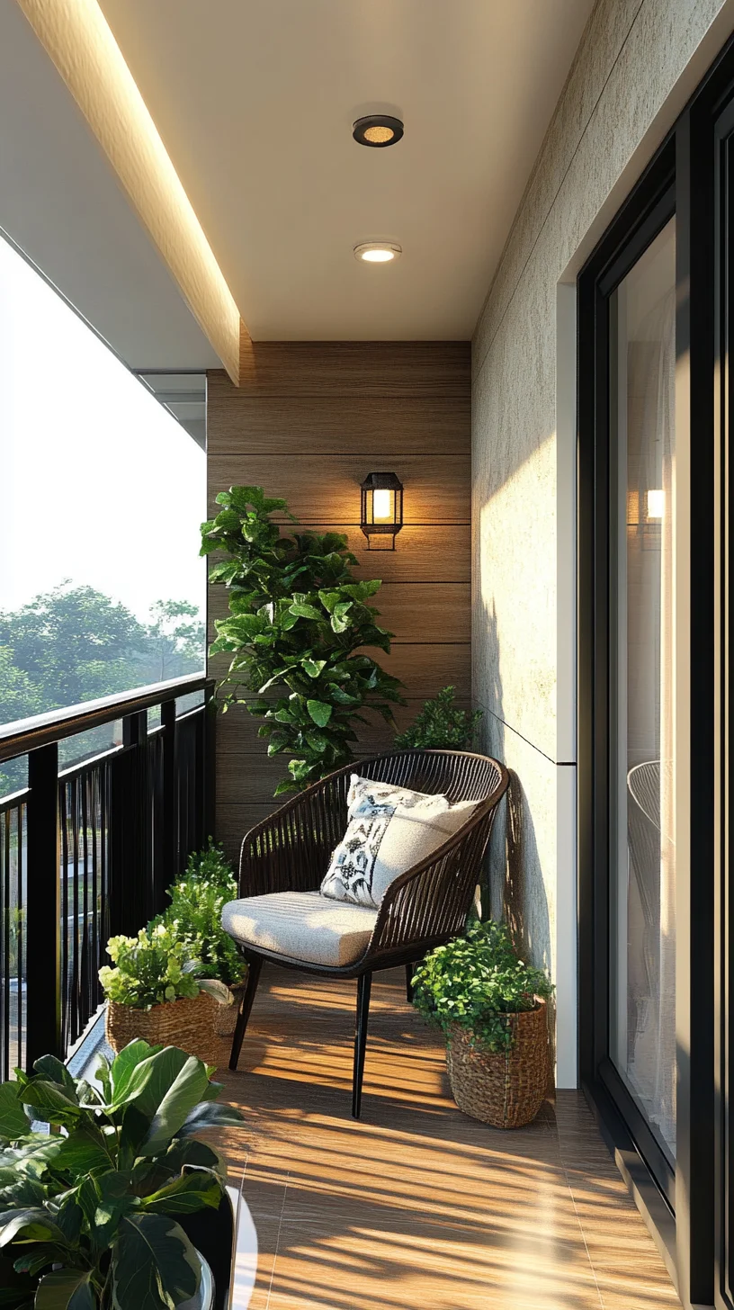 Transform Your Balcony: The Ultimate Cozy Oasis with Greenery and Comfort