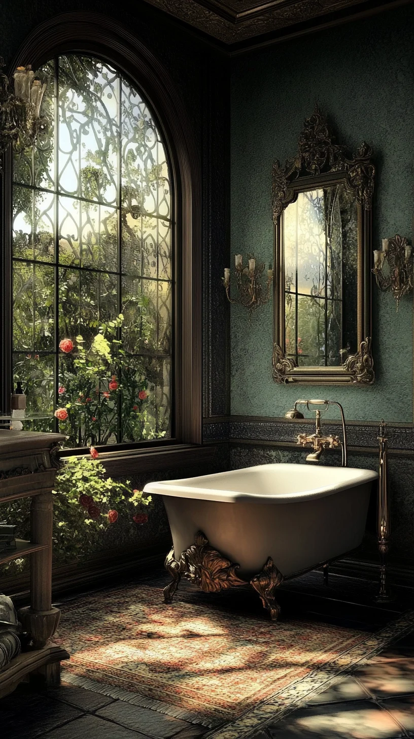 Transform Your Bath Space with Vintage Elegance and Natural Light