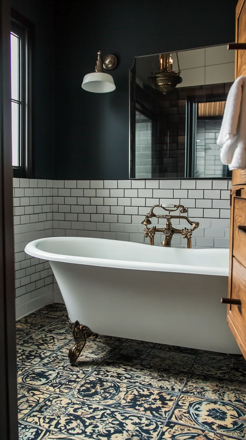 Transform Your Bathroom: Luxurious Vintage Elegance with a Modern Twist