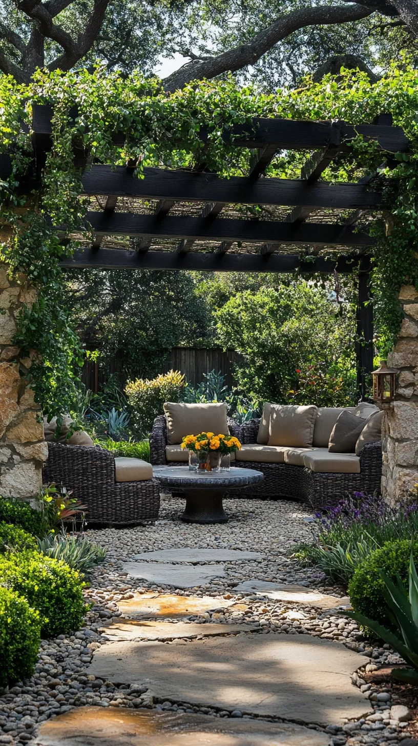 Transform Your Outdoor Oasis: Cozy Elegance with Natural Serenity