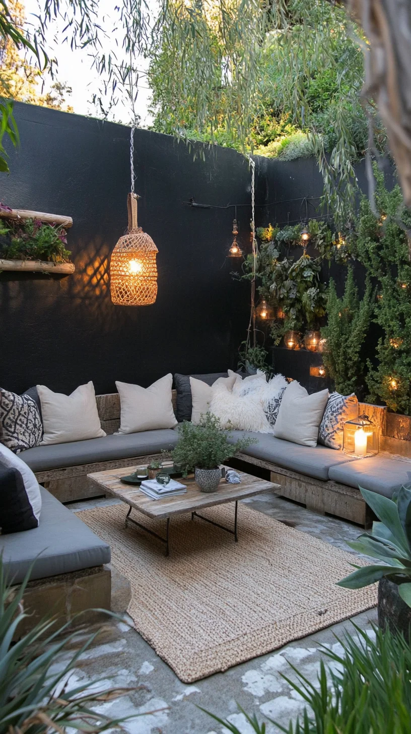 Transform Your Outdoor Oasis with Cozy, Chic Bohemian Seating