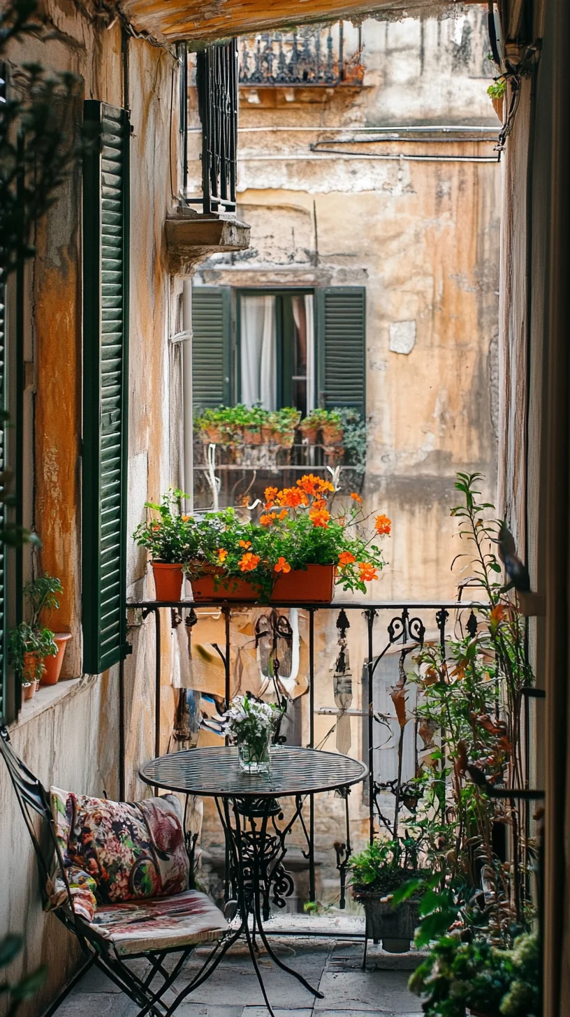 Transform Your Small Balcony into a Lush Urban Oasis with Simple Decor